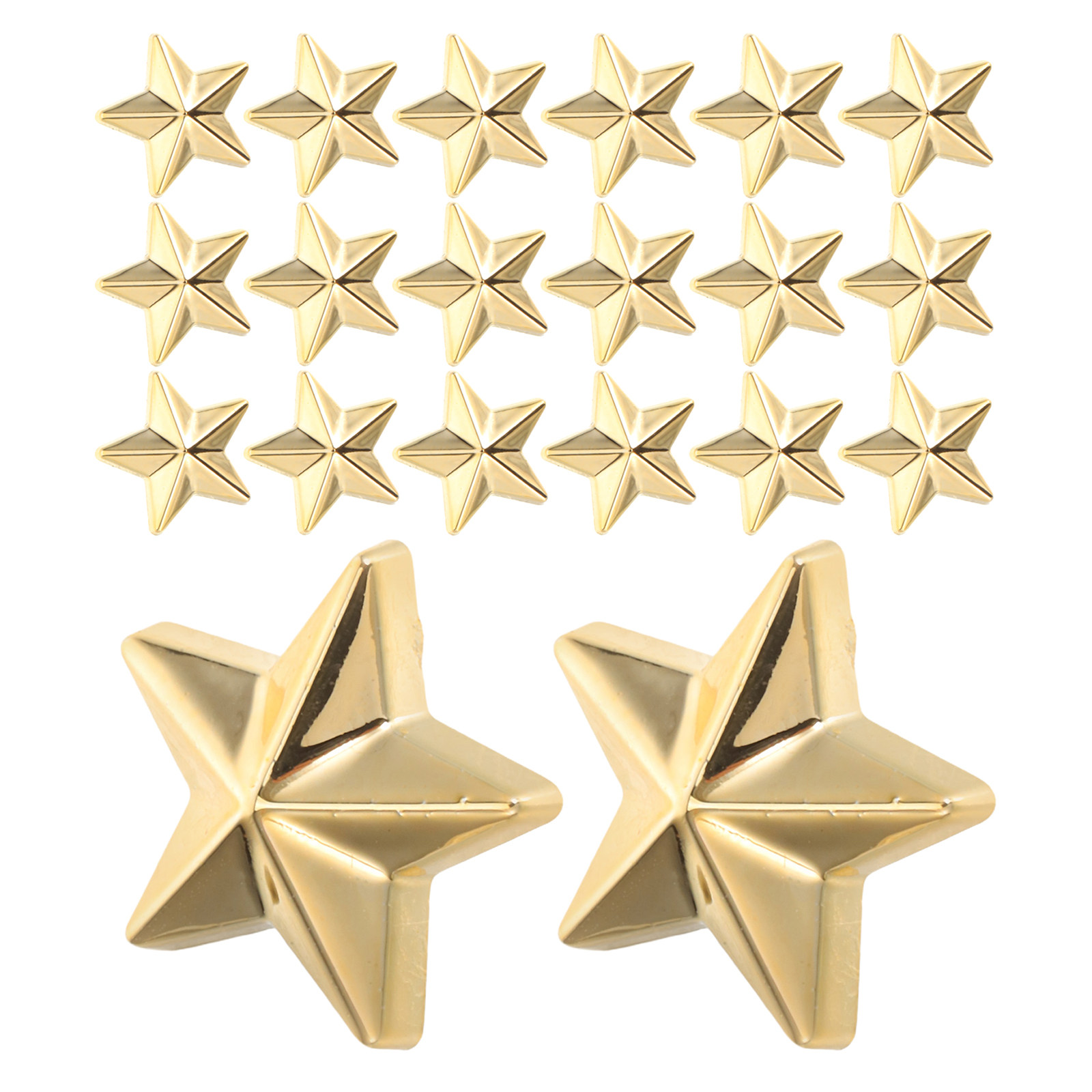 Craft Embellishment - 300Pcs Acrylic Star Embellishment Flatback Bead