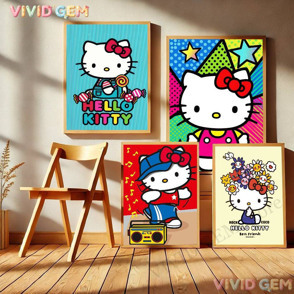 Embroidery Embellishments - VIVID GEM 5D diamond painting Sanrio