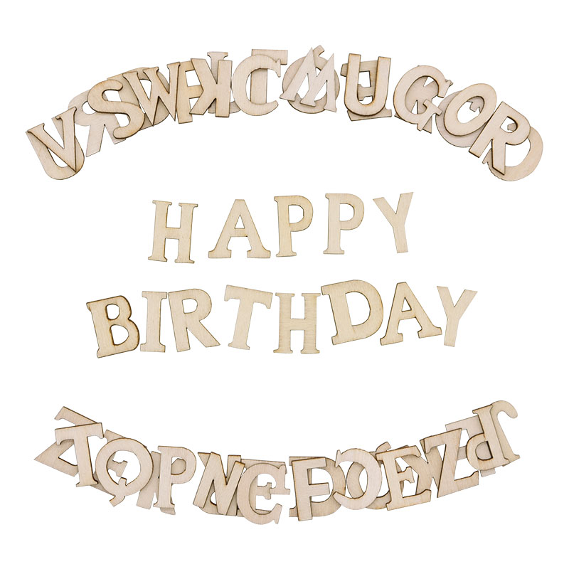 100pcs Letters Wooden Alphabet - Embellish Craft 评论和价格