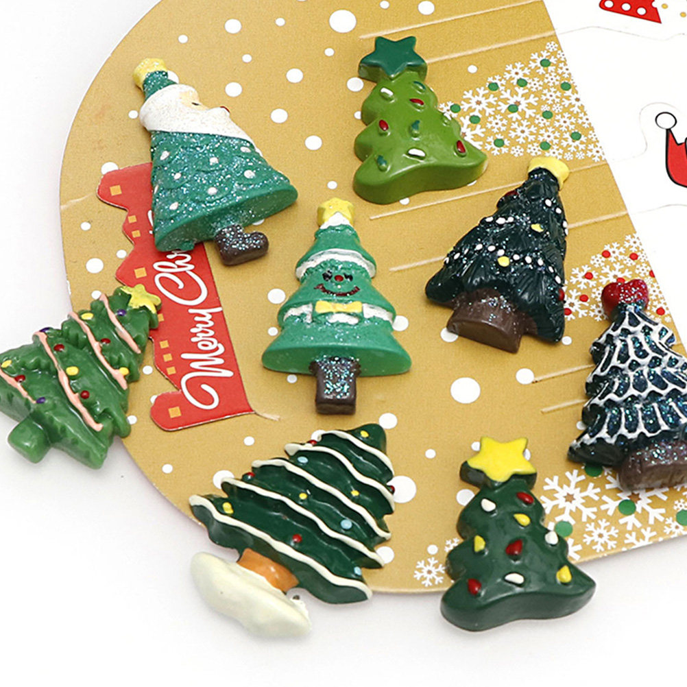 20Pcs Resin Christmas Decor DI - Christmas Craft Embellishment 评论和价格