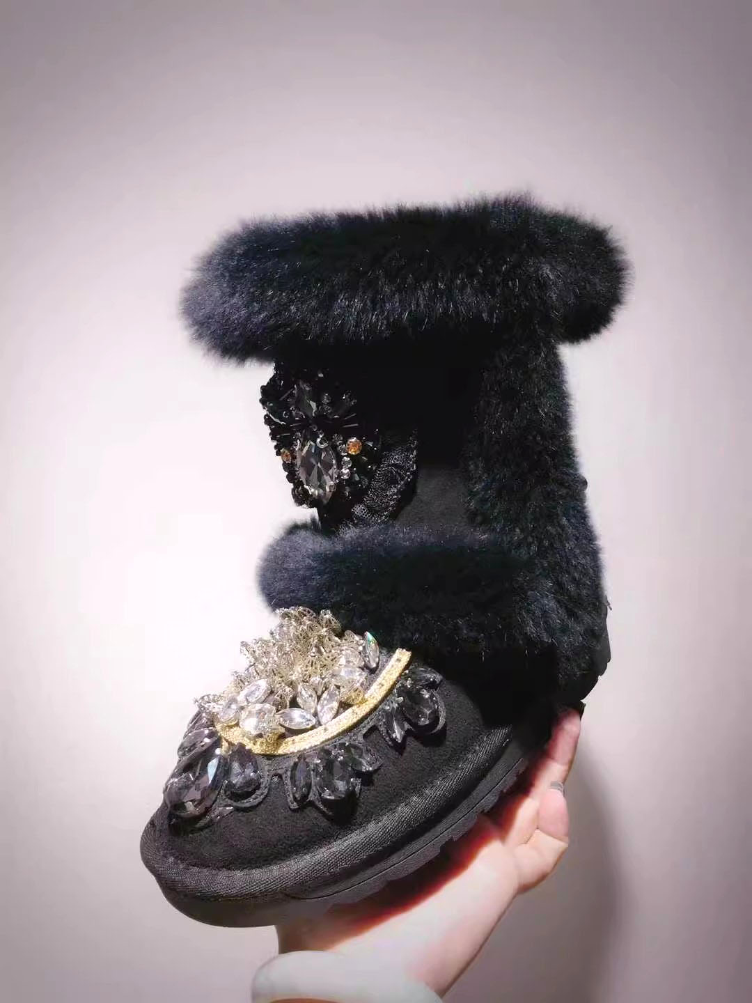 Bling Black White Gem Rhinesto - Sew On Rhinestone 评论和价格